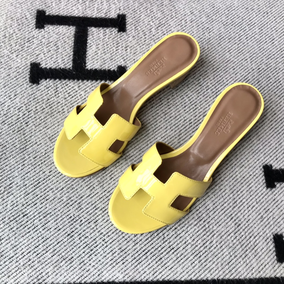 에르메스 올수공 오아시스 슬리퍼 샌들 페이던트 12